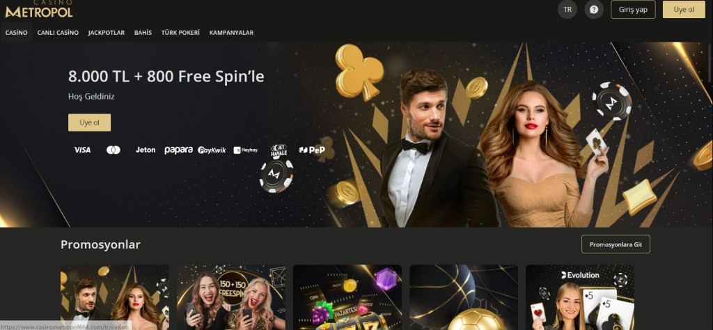casino metropol hoşgeldin bonusu