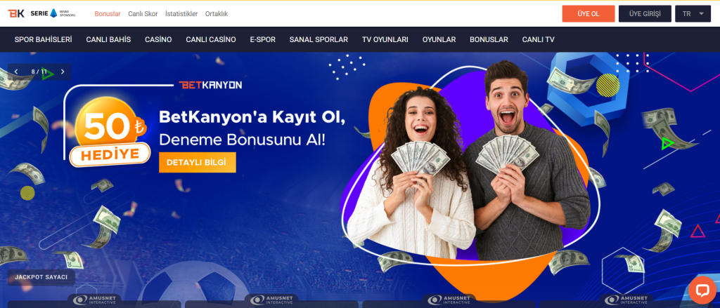 Betkanyon Giriş