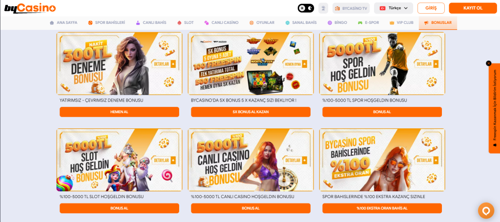 bycasino bonus